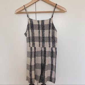 Topshop Gingham Romper
